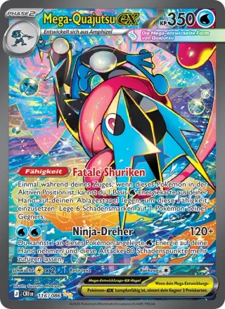 Sammelkarte Mega-Quajutsu-ex
