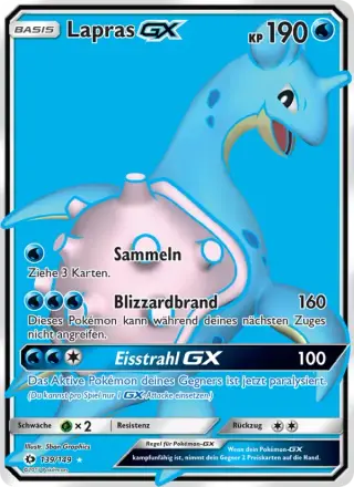 Lapras GX 139