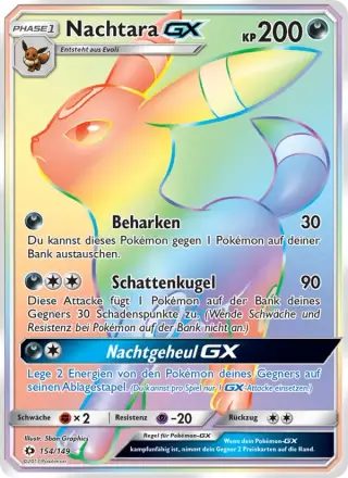 Sammelkarte Nachtara GX