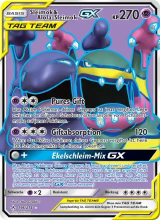 Sleimok & Alola-Sleimok GX 196