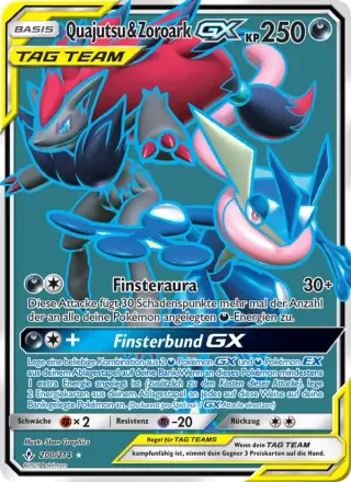 Quajutsu & Zoroark GX 200