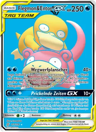 Flegmon & Enton GX 217