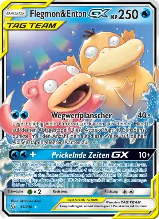 Flegmon & Enton GX 35