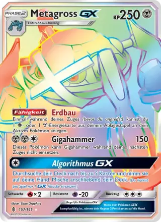 Metagross GX 157