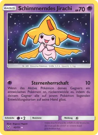 Schimmerndes Jirachi 42