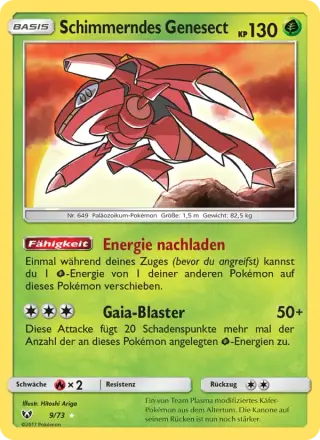 Schimmerndes Genesect 9