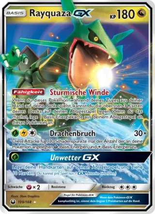 Rayquaza GX 109