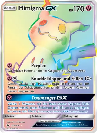 Sammelkarte Mimigma GX
