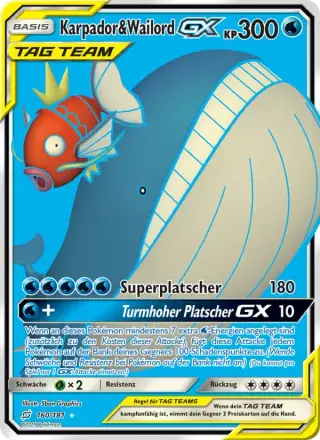 Karpador & Wailord GX 160