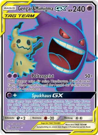 Gengar & Mimigma GX 164