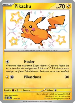 Pikachu 131 aus Paldeas Schicksale
