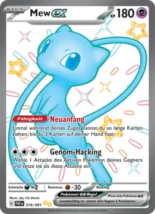 Mew-ex 216 aus Paldeas Schicksale