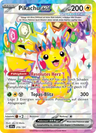Pikachu-ex 219