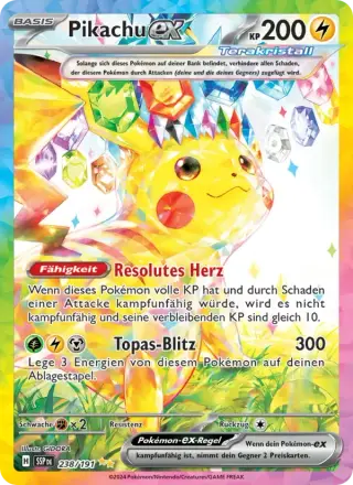 Pikachu-ex 238