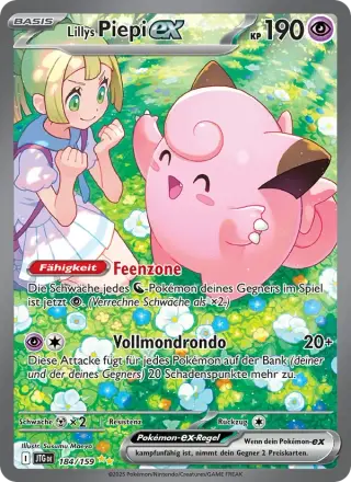 Sammelkarte Lillys Piepi-ex