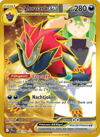 Ns Zoroark-ex 189