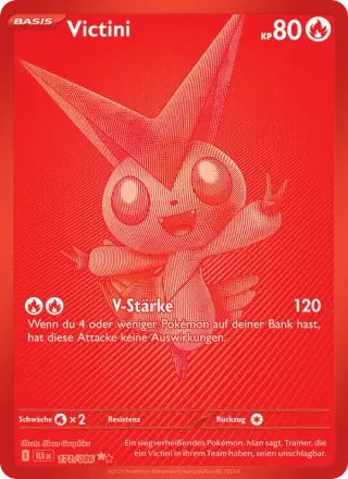 Sammelkarte Victini