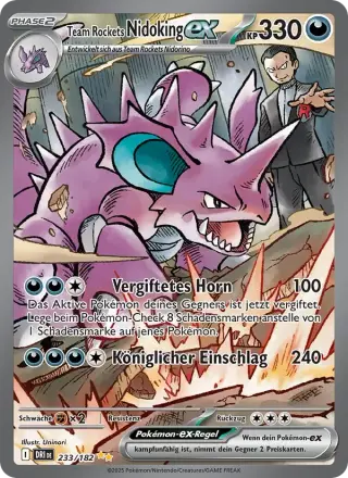 Team Rockets Nidoking-ex 233