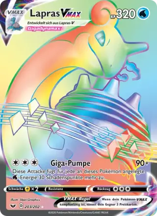Lapras VMAX 203