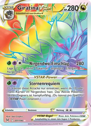 Giratina VSTAR 201