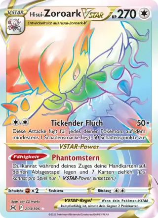 Hisui-Zoroark VSTAR 203