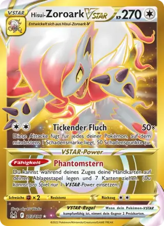 Hisui-Zoroark VSTAR 213
