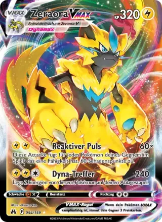 Zeraora VMAX 054