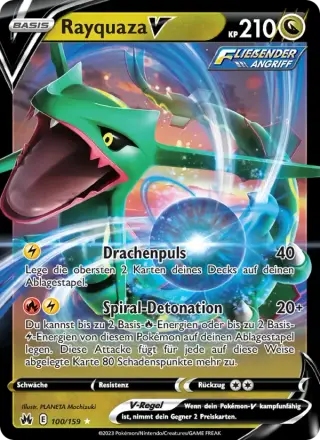 Rayquaza V 100