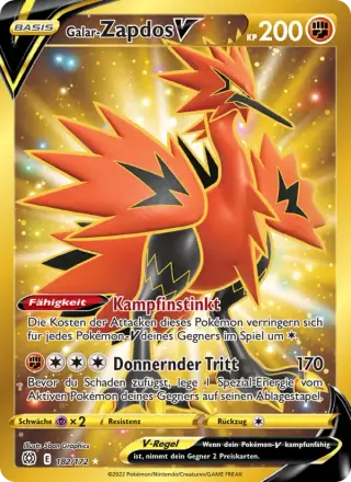 Galar-Zapdos V 182