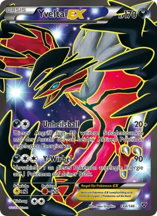 Yveltal EX 144