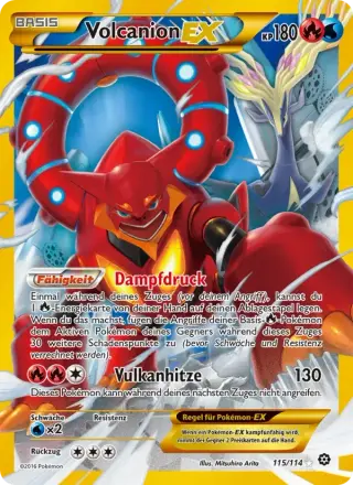 Volcanion EX 115