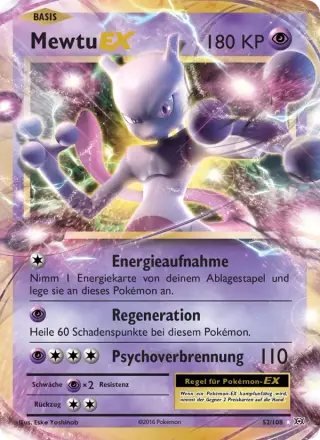 Mewtu EX 52