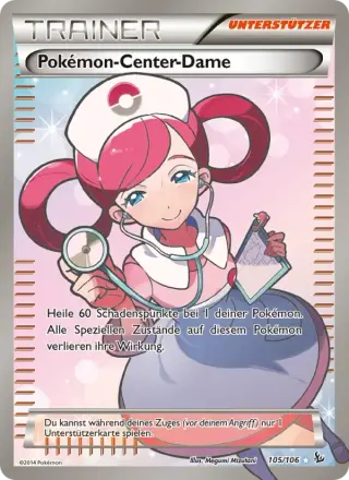 Pokémon-Center-Dame 105
