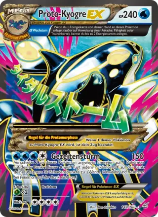 Sammelkarte ProtoKyogre EX