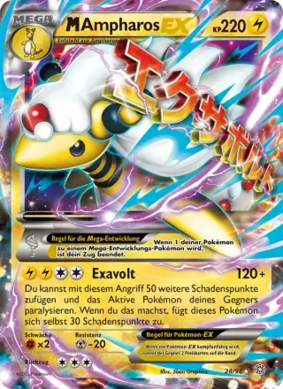 M-Ampharos EX 28