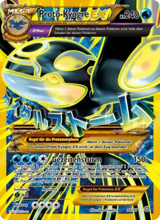 Sammelkarte ProtoKyogre EX