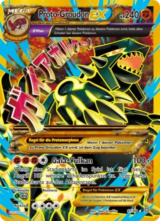 Proto-Groudon EX 97