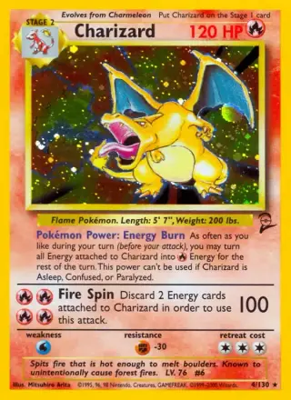 Sammelkarte Charizard