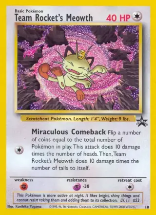 Team Rocket's Meowth 18