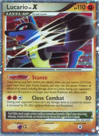 Sammelkarte Lucario