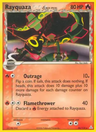 Rayquaza δ 26