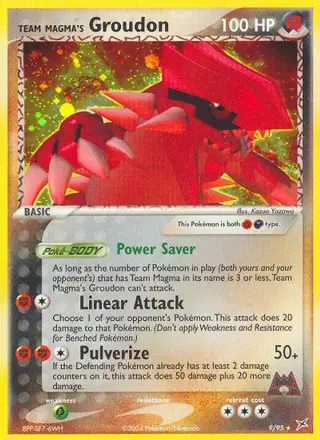 Team Magmas Groudon 9