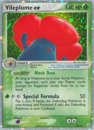 Vileplume ex 100