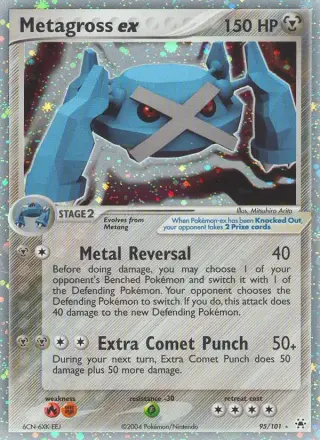 Sammelkarte Metagross ex