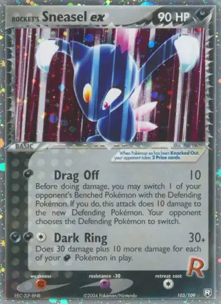 Rocket's Sneasel ex 103