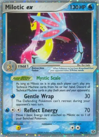 Sammelkarte Milotic-ex