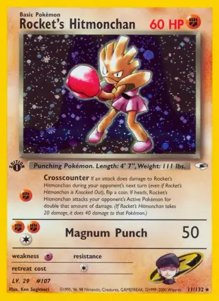 Rocket's Hitmonchan 11