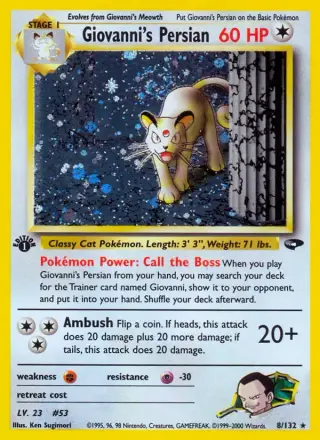Giovanni's Persian 8