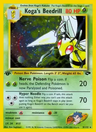 Koga's Beedrill 9