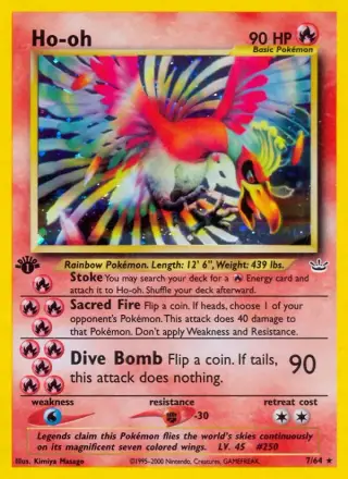Sammelkarte Ho-oh